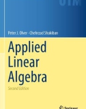 Ebook Applied linear algebra (Second edition): Part 1