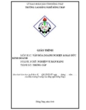 Giáo trình Văn hóa doanh nghiệp và đạo đức kinh doanh (Ngành: Nghiệp vụ bán hàng - Trung cấp) - Trường Cao đẳng Nghề Đồng Tháp