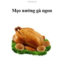 Mẹo nướng gà ngon