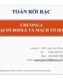 Bài giảng Toán rời rạc: Chương 6 - Dr. Ngô Hữu Phúc