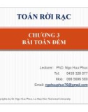 Bài giảng Toán rời rạc: Chương 3 - Dr. Ngô Hữu Phúc