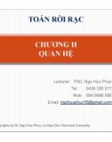 Bài giảng Toán rời rạc: Chương 2 - Dr. Ngô Hữu Phúc