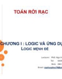 Bài giảng Toán rời rạc: Chương 1.1 - Dr. Ngô Hữu Phúc