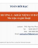 Bài giảng Toán rời rạc: Chương 1.5 - Dr. Ngô Hữu Phúc