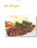 Bò xốt gan