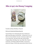 Đầu cá quỷ của Huang Yongping