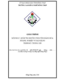 Giáo trình Quản trị nguồn cung ứng hàng hóa (Ngành: Nghiệp vụ bán hàng - Trung cấp) - Trường Cao đẳng Nghề Đồng Tháp