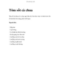 Tôm sốt cà chua