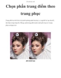 Chọn phấn trang điểm theo trang phục