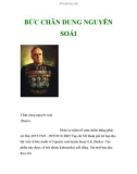 BỨC CHÂN DUNG NGUYÊN SOÁI