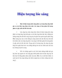 Hiện tượng lóe sáng