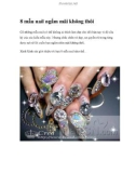 8 mẫu nail ngắm mãi không thôi