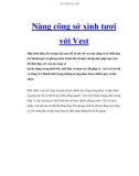 Nàng công sở xinh tươi với Vest