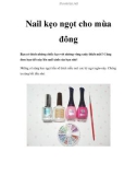 Nail kẹo ngọt cho mùa đông