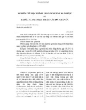 Nghiên cứu đặc điểm lâm sàng sụp mi do nhược cơ trước và sau phẫu thuật cắt bỏ tuyến ức