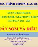 Bài giảng Khung kế hoạch chiến lược quốc gia phòng chống lao giai đoạn 2021 – 2025: Chẩn đoán sớm và điều trị sớm - PGS.TS.BS. Nguyễn Viết Nhung