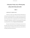 Chóng mặt, Choáng váng và Phương pháp phòng tránh chóng mặt tại nhà (Kỳ 1)