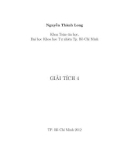 Giáo trình Giải tích 4 - Nguyễn Thành Long