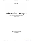 Chăm sóc điều dưỡng ngoại 2: Phần 1