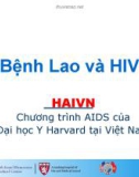 Bài giảng Bệnh Lao và HIV