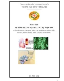 Giáo trình Sự hình thành bệnh tật và sự phục hồi (Ngành: Điều dưỡng - Trình độ: Cao đẳng) - CĐ Y tế Hà Nội