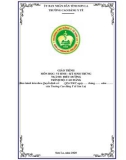 Giáo trình Vi sinh-ký sinh trùng (Ngành: Điều dưỡng - Cao đẳng) - Trường Cao đẳng Y tế Sơn La