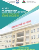 Kỷ yếu Hội nghị khoa học lão và bệnh phổi lần thứ XII – Quản lý tốt bệnh phổi để thanh toán bệnh lao