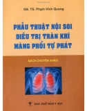 Điều trị tràn khí màng phổi tự phát bằng cách phẫu thuật nội soi