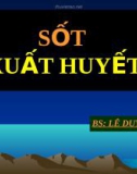 Bài giảng Bệnh sốt xuất huyết - Bs Lê Duy Bắc