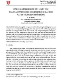 Sử dụng kênh hình để rèn luyện các thao tác tư duy cho học sinh trong dạy học vật lý trung học phổ thông