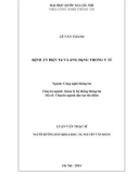 Luận văn thạc sĩ: Bệnh án điện tử và ứng dụng trong y tế - Lê Văn Thành