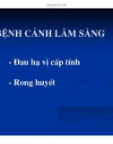 Chẩn đoán bằng hình ảnh : Siêu âm bụng part 7