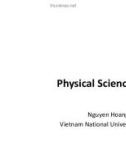 Lecture Physical science: Chapter 1 - Ph.D. Nguyen Hoang Hai