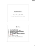 Lecture Physical science: Chapter 7 - Ph.D. Nguyen Hoang Hai