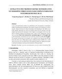 Extractive spectrophotometric determination of nimodipine through ion-pair complex formation with bromothymol blue