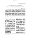 Hiệu quả của Hydroxychloroquine phối hợp với Corticosteroid trong điều trị bệnh lupus ban đỏ hệ thống