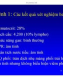 Bài giảng điều trị HIV : Các cách tiếp cận khi bệnh nhân sốt part 4