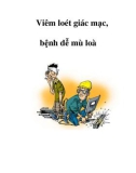 Viêm loét giác mạc, bệnh dễ mù loà