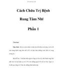 Cách Chữa Trị Bệnh Rung Tâm Nhĩ Phần 1