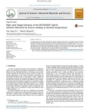 High cycle fatigue behavior of the IN718/M247 hybrid element fabricated by friction welding at elevated temperatures