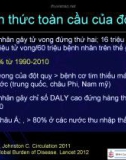 Bài giảng Thách thức toàn cầu của đột quỵ