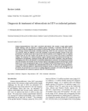 Diagnosis & treatment of tuberculosis in HIV co-infected patients