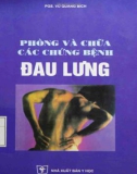 Kỹ thuật phòng và chữa các chứng bệnh đau lưng: Phần 1