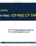 Bài giảng Cơ học lý thuyết (Phần 1): Chương 2