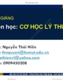 Bài giảng Cơ học lý thuyết (Phần 3): Chương 14