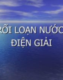 Bài giảng Rối loạn nước điện giải