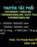 Thuyên tắc phổi