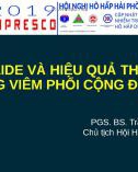 Bài giảng Macrolide và hiệu quả thực sự trong viêm phổi cộng đồng - PGS. BS. Trần Văn Ngọc