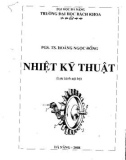 Giáo trình Nhiệt kỹ thuật: Phần 1 - PGS.TS. Hoàng Ngọc Đồng