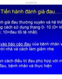 Bài giảng điều trị HIV - Chăm sóc giảm nhẹ cho bệnh nhân HIV/AIDS part 4